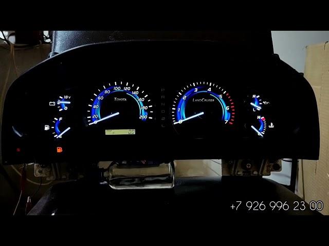 Toyota Land Cruiser 100 кузов, тюнинг приборной Toyota Land Cruiser 100 tuning of dashboard