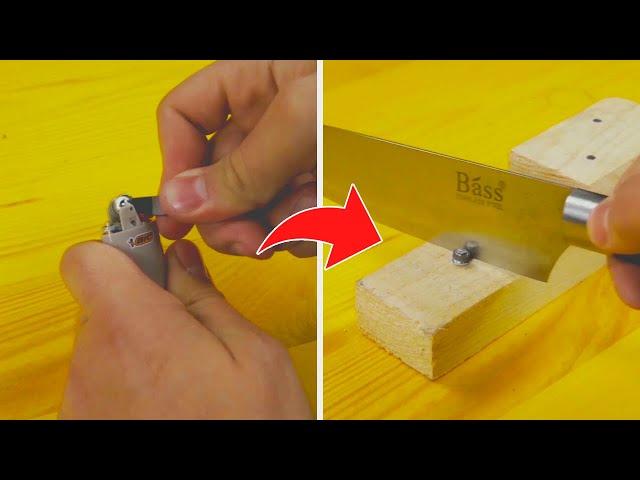 How To Sharpen KNIFE In Easy Way #shorts