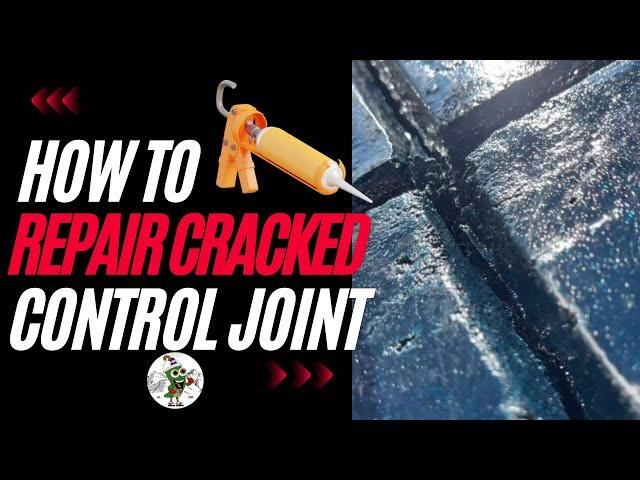 Mr. Jalapeño’s | How To Repair Cracked Concrete Joints.