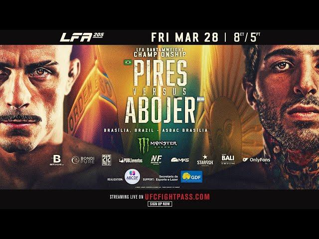 LFA 205 LIVE PRELIMS | Four live and free fights | LFA MMA