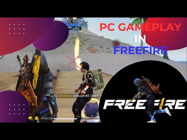 PC Gameplay - Custom Match Practice with Friend || Rj Gaming || FreeFireMax