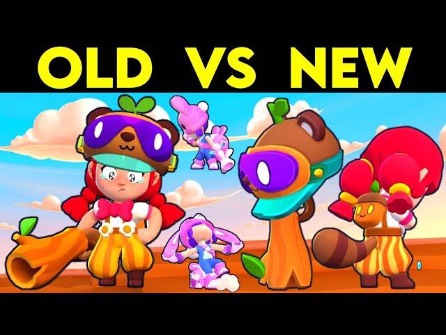 Brawl Stars Jessie and Penny Remodel | Old vs New Animation