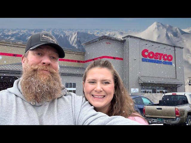 Massive Spring Supply Run, Before Volcano Erupts in Anchorage Alaska Emergency Livestock Food Supply