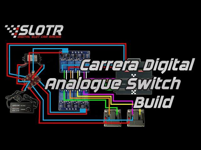 DIY Analogue Switch Box for Carrera Digital Slot Car Track