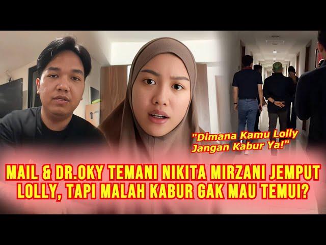 Nikita Mirzani Bareng Kakaknya, Mail & dr.Oky Datangi Kost Lolly Tapi Malah Kabur Lewat Tangga?