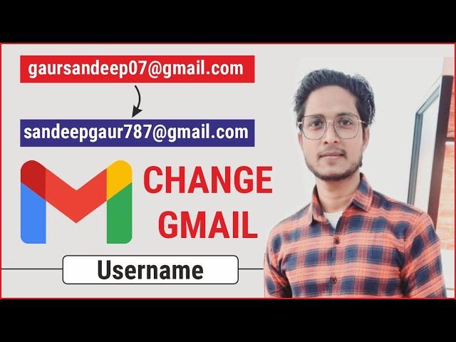 How To Change Gmail id Name | Gmail id ka user name kaise change kare 2023 in hindi