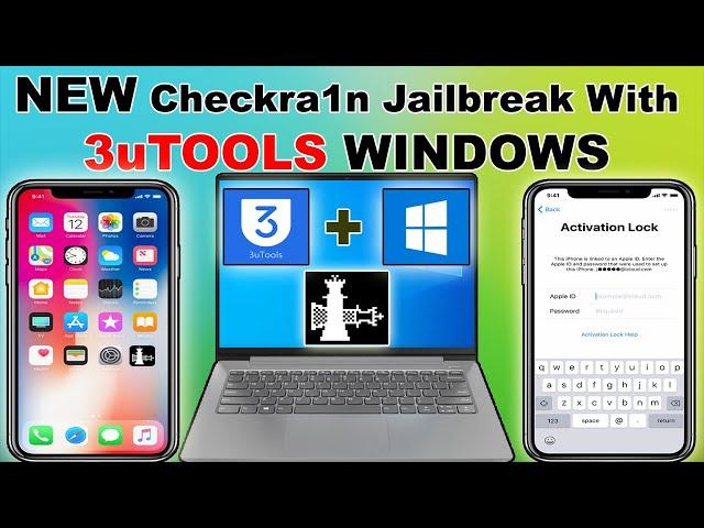 NEW Checkra1n Jailbreak 3uTOOLS|Checkra1n Jailbreak Windows|Jailbreak iOS14/14.8/iOS13/13.7/12.5.5