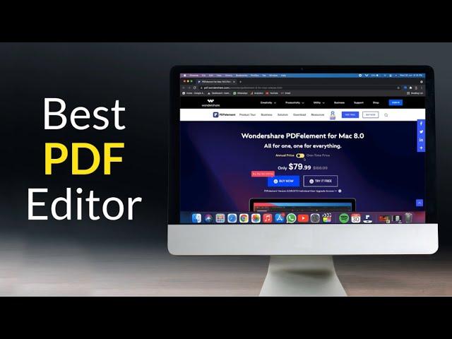 Best PDF Reader & Editor for Mac: PDFelement 8