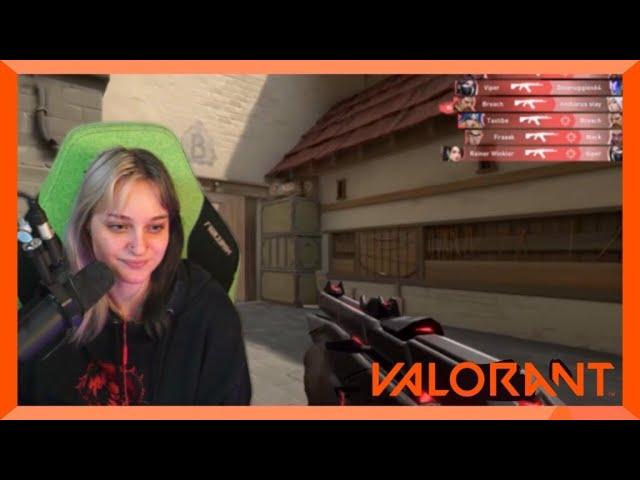 Niki plays valorant w. Timhorus ( german )