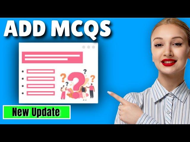 How to Add MCQs in WordPress 2024 | Create Quiz in WordPress