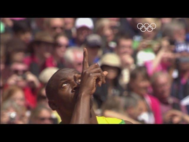 Bolt, Gatlin, Bailey & Blake Win 100m Round 1 Heats - London 2012 Olympics