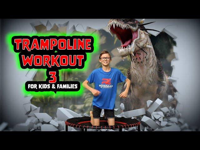 Trampoline Workout Part 3  |  Trampoline Workout For Kids  |  PE Bowman