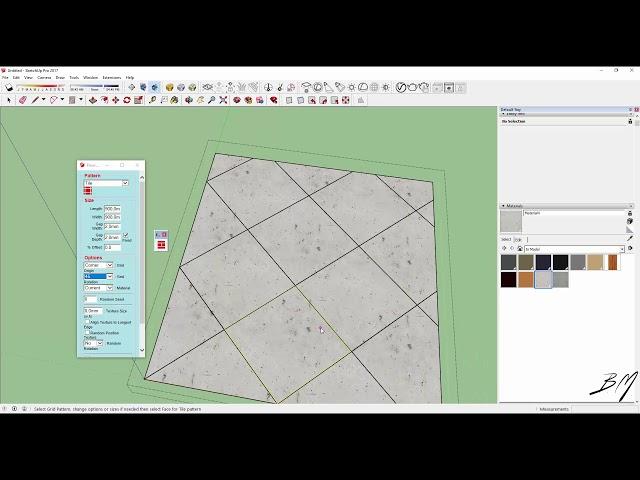 17 - Curso Sketchup - Criando Pisos com um Clique - Plugin Floor Generator