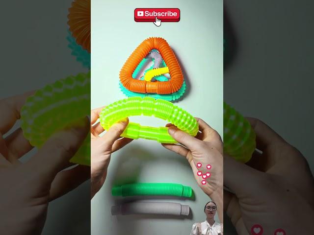ASMR AUTO Changing color of POP TUBE relaxing #zens #asrmsounds #poptubesound #satisfying #voicings