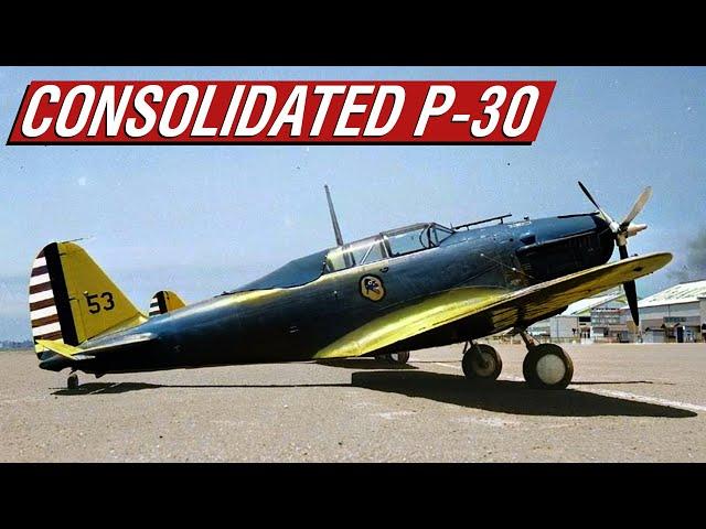 The Innovative But Rubbish Twin-Seat Fighter | Consolidated P-30 / PB-2