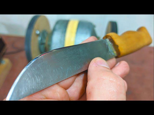 Fastest Way To Sharpen a Knife to a Razor Edge | DIY Sharpening Jig