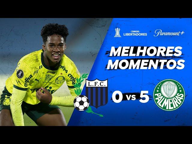 LIVERPOOL 0 x 5 PALMEIRAS - CONMEBOL LIBERTADORES 2024 | Paramount Plus Brasil