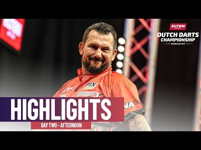 DRAMA AT THE AUTOTRON!  | Day Two Afternoon Highlights | 2025 Dutch Darts Championship
