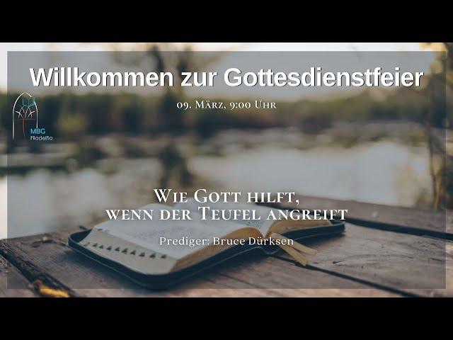Wie Gott hilft, wenn der Teufel angreift