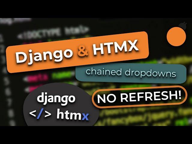 Django and HTMX #10 - Chained Dropdowns with Django and HTMX