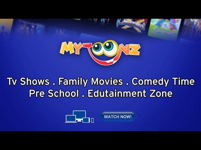 MyToonz - Watch on smart TVs, Chromecast, Apple TV, Amazon Fire TV and more | Watch Anywhere 24/7