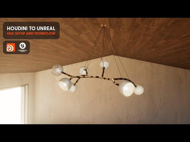 Houdini to Unreal: HDA Setup and Workflow