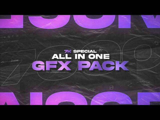 7K Sub Special All In One GFX Pack (AIOGP) by Fla5h GFX | GFX Pack for Android / iOS / PC #Fla5hGFX