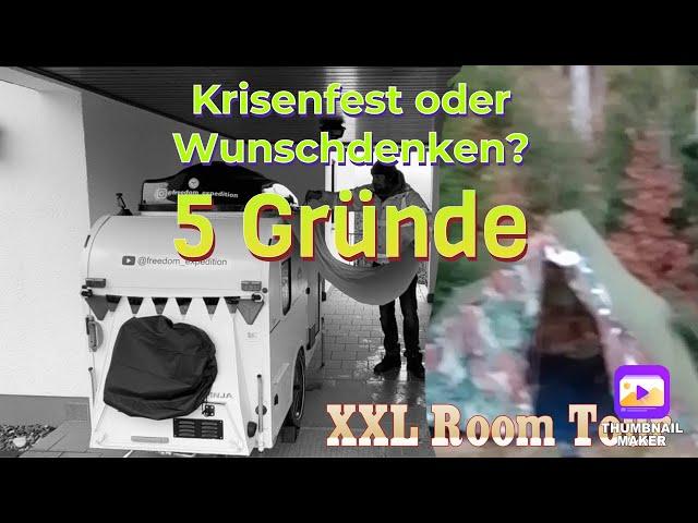 Krise - Ist mein Fahrrad-Wohnwagen das ultimative Prepper-Tool?