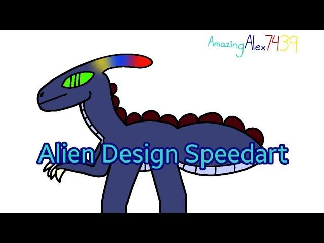 Alien Design Speedart