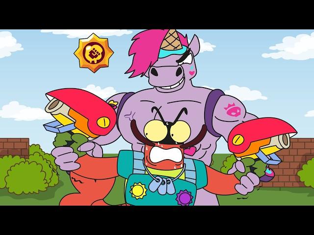 Brawl Stars Animation CLANCY vs BERRY