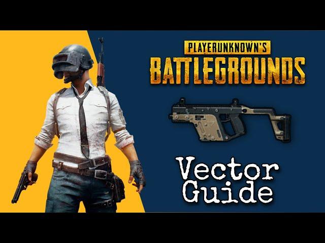 How to use Vector SMG | Vector Guide PUBG | PUBG Mobile 101