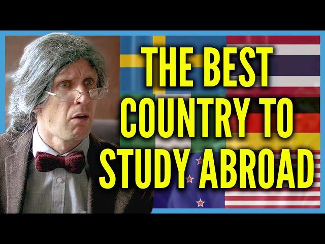 The Best Country to Study Abroad