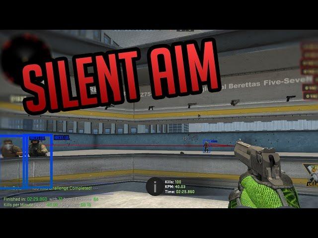 What Does A Silent Aim Look Like? And how does it work? (CSGO)