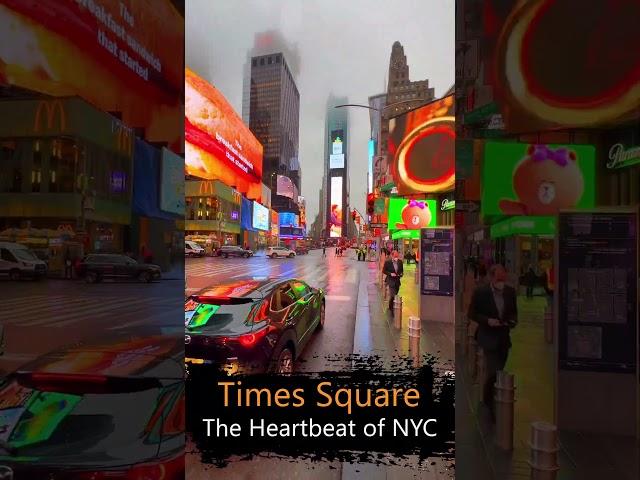 Times Square: The Heartbeat of NYC #timessquare #newyork #shorts #ytshorts #thegagankohli