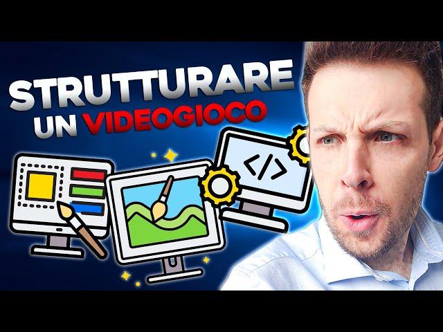 Vuoi creare un videogioco? Organizza il team così!