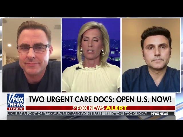 Doctors Dan Erickson & Artin Massihi FOX news interview (not original, fox channel link in descript)