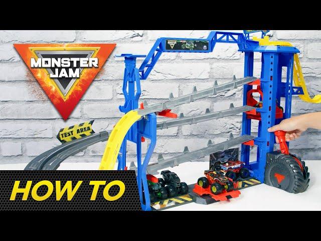 How to assemble the Monster Jam Garage Playset!