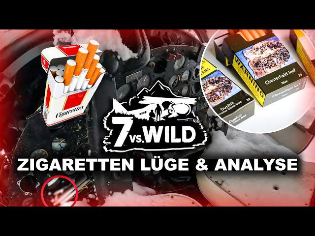 7 vs. Wild LÜGE mit ZIGARETTEN von JOE VOGEL! und PSYCHOLOGEN Analyse zum KONFLIKT! | nykesname