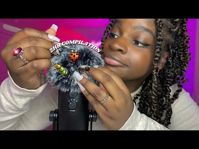 ASMR 2 HOURS Bug Searching & Hair Play ‍️