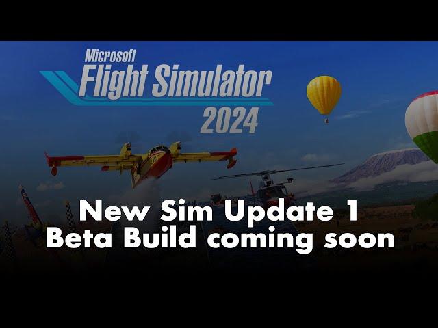 Microsoft Flight Simulator 2024 | New Beta build coming next week