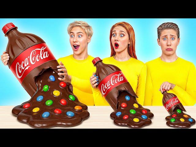 Big, Medium and Small Plate Challenge | Funny Situations and Fails by Multi DO Challenge