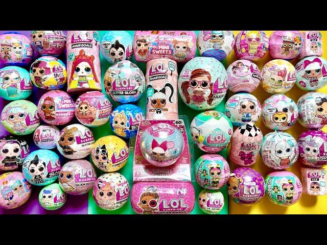 Unboxing 45 LOL SURPRISE DOLLS | MEGA MYSTERY TOYS UNBOXING ASMR NO talking video