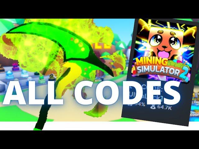 Mining Simulator 2 Codes | Roblox