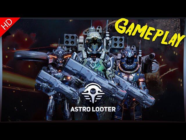 Astro Looter Survivor (HD) PC Gameplay