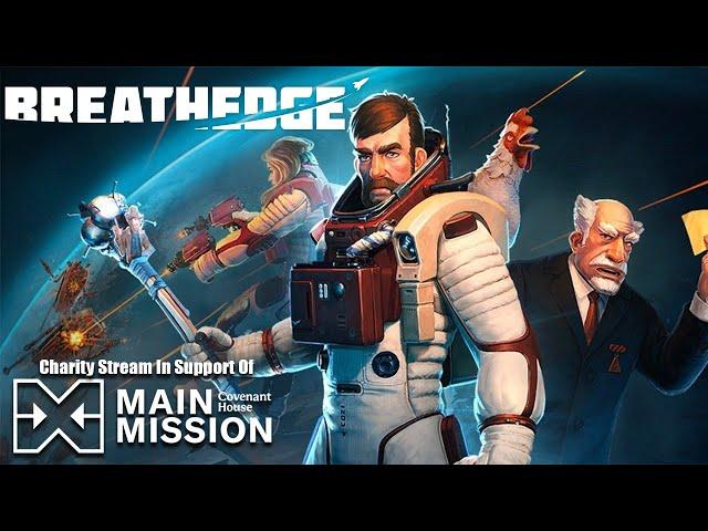 The Craziest Space Survival Game? - Breathedge - Charity Stream