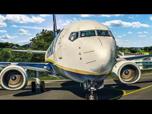 Abflug: Mit der BOEING 737-800 von Weeze nach PISA! 1/2 | X-PLANE 11 FLUG SIMULATOR