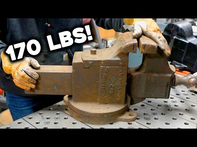 Have You Ever Seen A Vise This Big? - Restoration