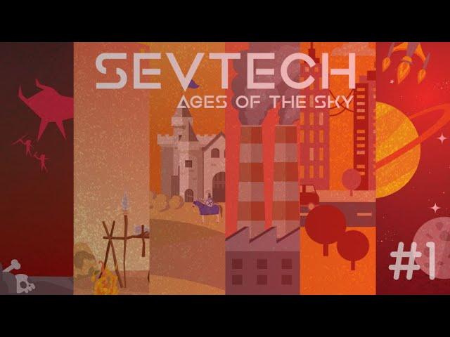 SevTech: Ages of the Sky Ep. 1 - Sevtech but totaly different!