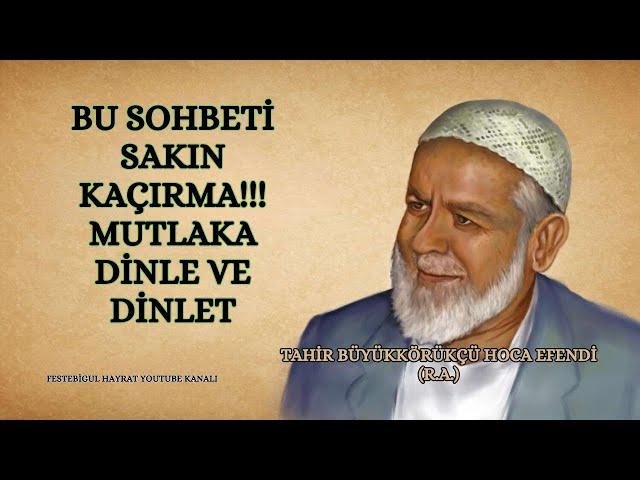 Tahir Büyükkörükçü Hoca Efendi (R.Aleyh) / #islam #keşfet #allah #sohbet