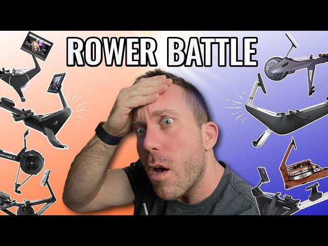 Peloton Row vs Concept 2 / Hydrow / Aviron / Ergatta / NordicTrack: ROWER BATTLE!